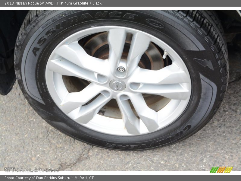Platinum Graphite / Black 2013 Nissan Rogue SV AWD