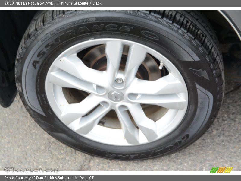 Platinum Graphite / Black 2013 Nissan Rogue SV AWD