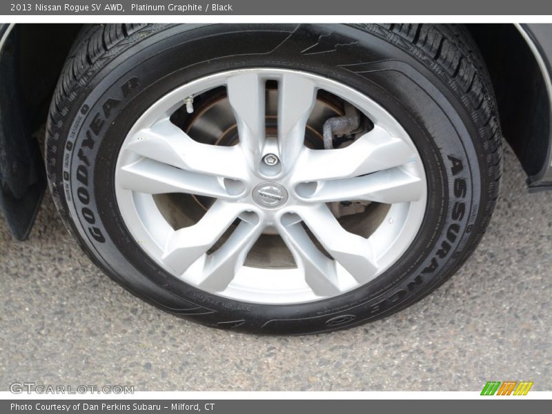 Platinum Graphite / Black 2013 Nissan Rogue SV AWD