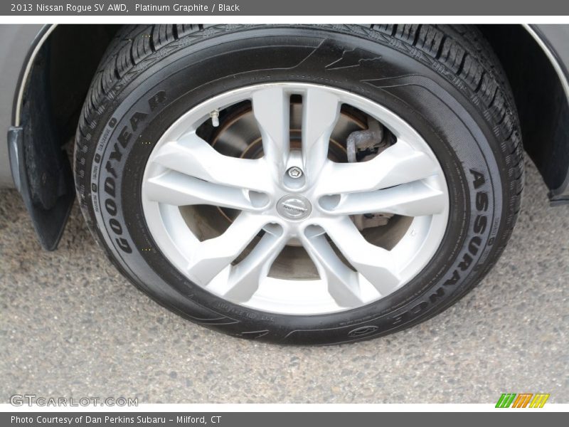 Platinum Graphite / Black 2013 Nissan Rogue SV AWD