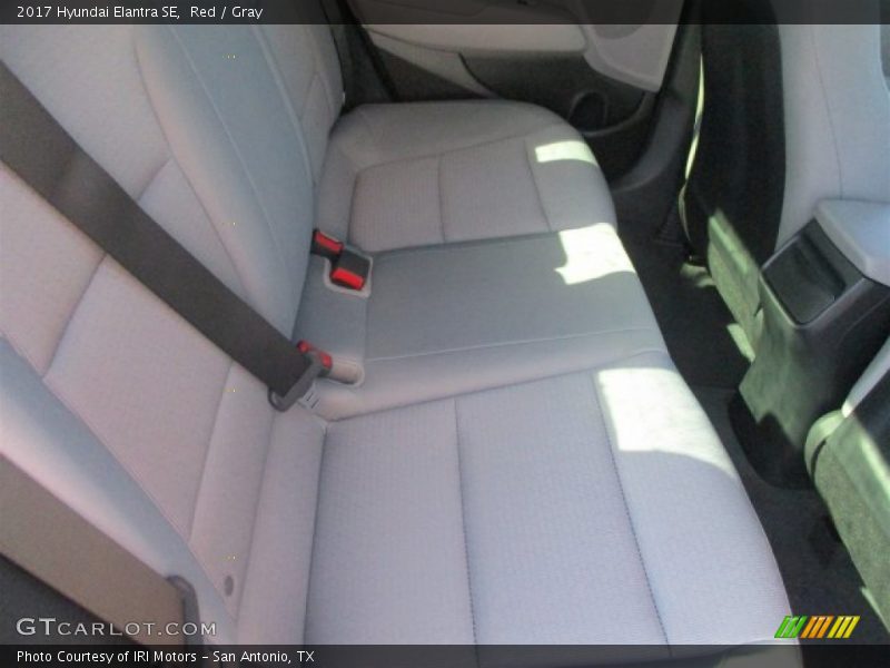 Red / Gray 2017 Hyundai Elantra SE