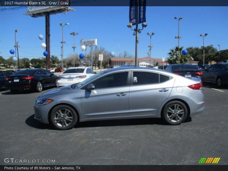 Gray / Gray 2017 Hyundai Elantra SE