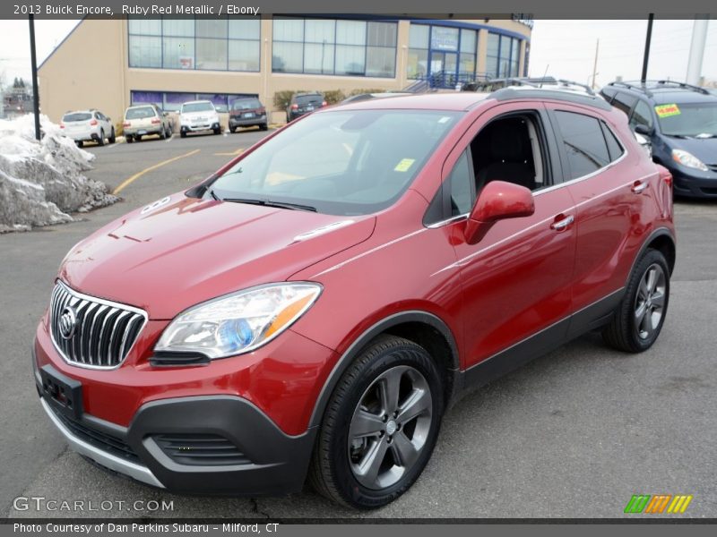 Ruby Red Metallic / Ebony 2013 Buick Encore