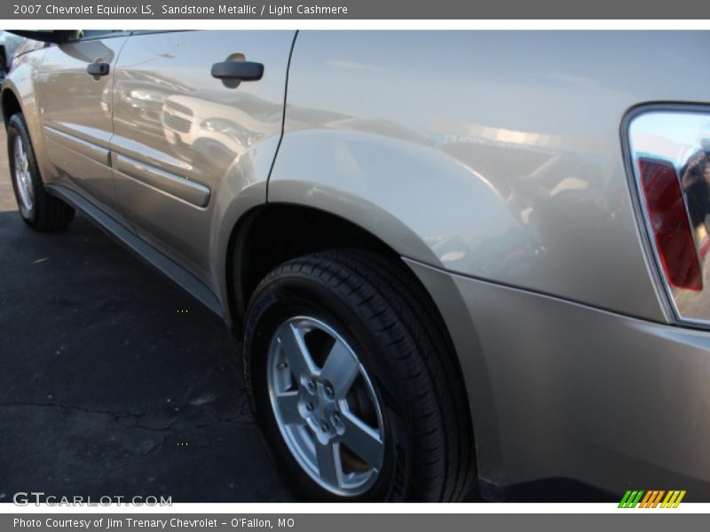 Sandstone Metallic / Light Cashmere 2007 Chevrolet Equinox LS