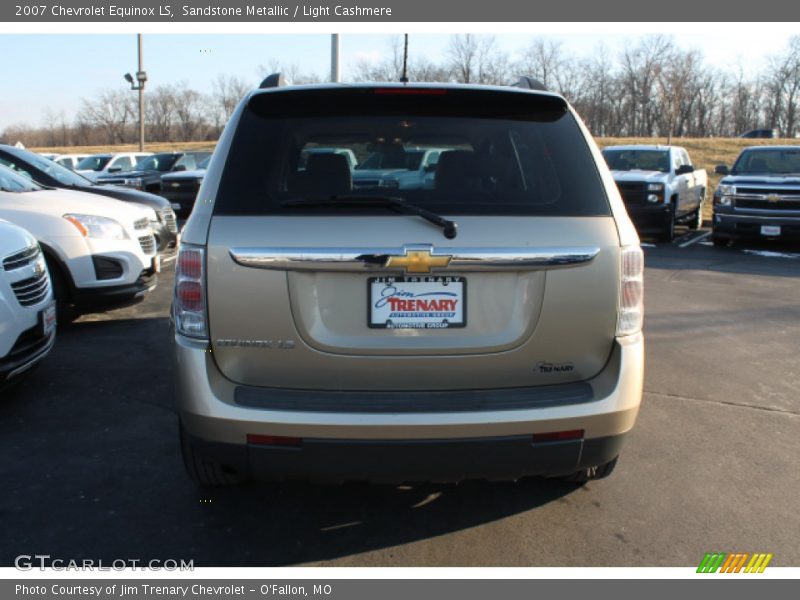 Sandstone Metallic / Light Cashmere 2007 Chevrolet Equinox LS