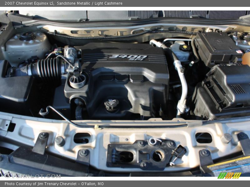 Sandstone Metallic / Light Cashmere 2007 Chevrolet Equinox LS