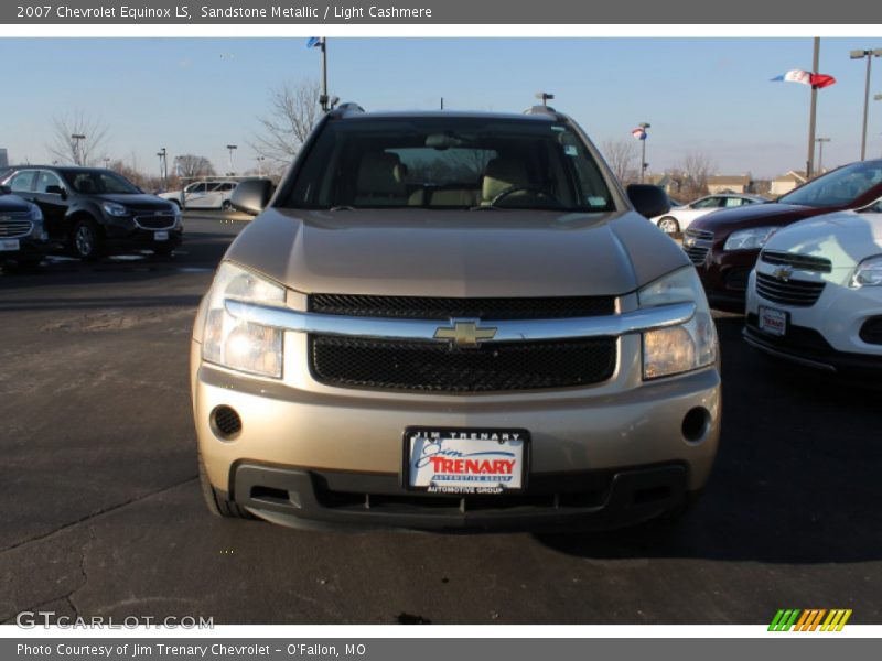 Sandstone Metallic / Light Cashmere 2007 Chevrolet Equinox LS