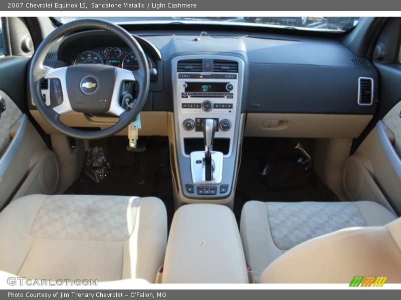 Sandstone Metallic / Light Cashmere 2007 Chevrolet Equinox LS