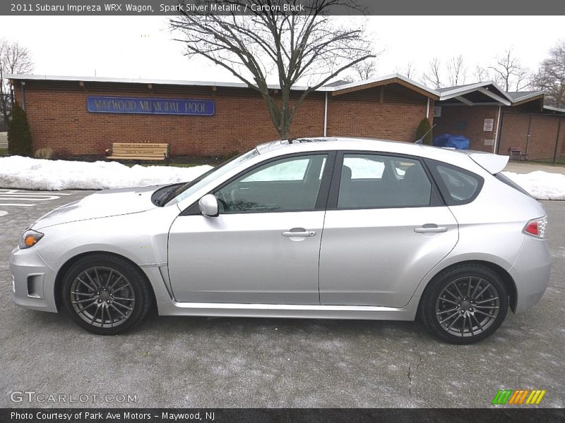 Spark Silver Metallic / Carbon Black 2011 Subaru Impreza WRX Wagon