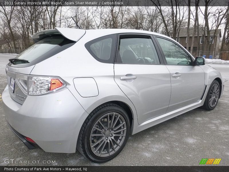 Spark Silver Metallic / Carbon Black 2011 Subaru Impreza WRX Wagon