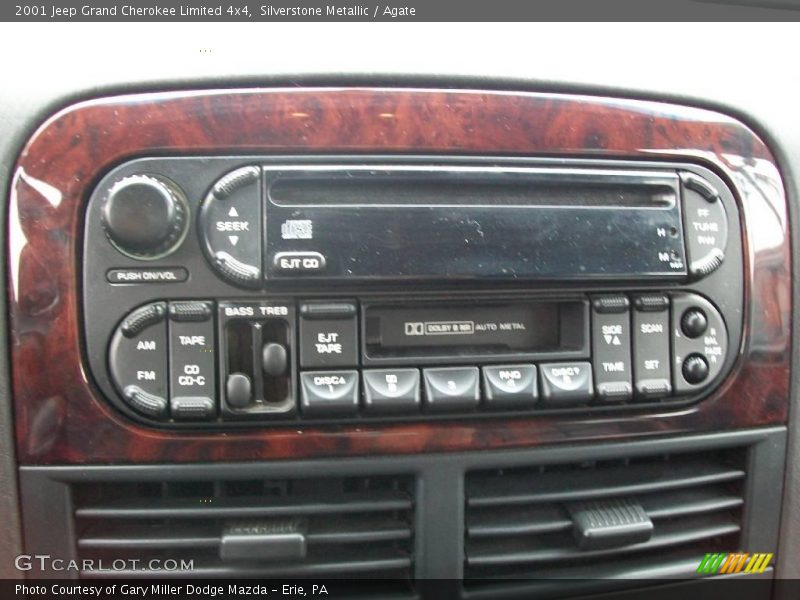 Silverstone Metallic / Agate 2001 Jeep Grand Cherokee Limited 4x4