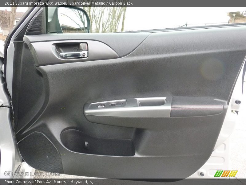 Spark Silver Metallic / Carbon Black 2011 Subaru Impreza WRX Wagon