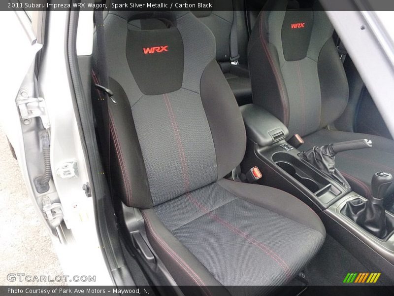 Spark Silver Metallic / Carbon Black 2011 Subaru Impreza WRX Wagon
