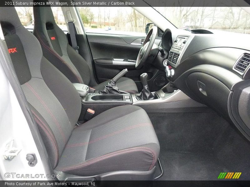Spark Silver Metallic / Carbon Black 2011 Subaru Impreza WRX Wagon