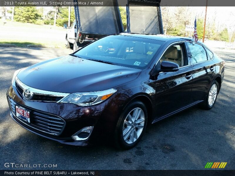 Sizzling Crimson Mica / Almond 2013 Toyota Avalon XLE