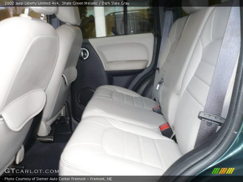 Shale Green Metallic / Dark Slate Gray 2002 Jeep Liberty Limited 4x4
