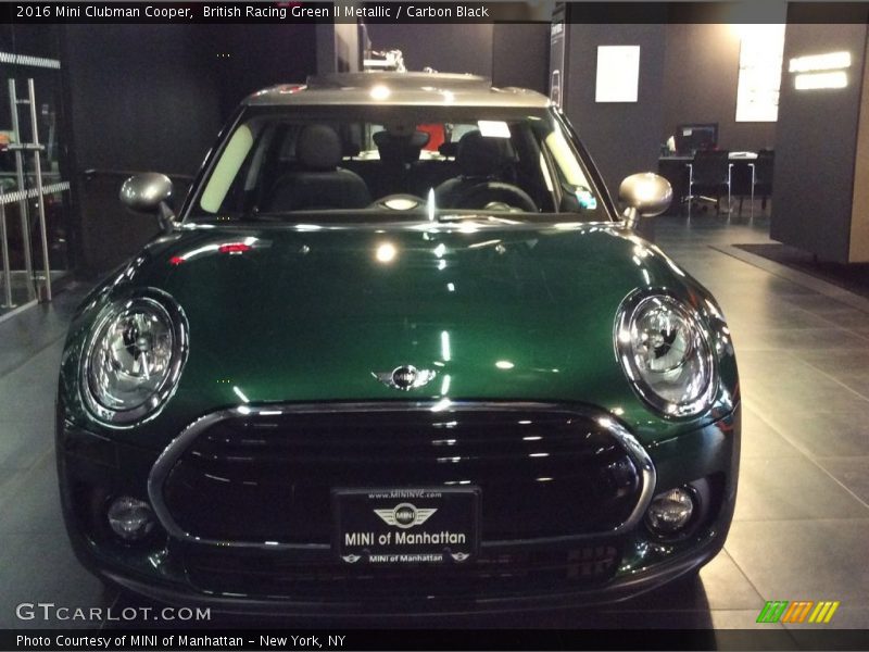 British Racing Green II Metallic / Carbon Black 2016 Mini Clubman Cooper
