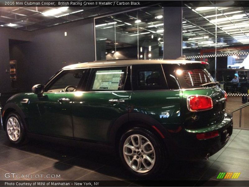 British Racing Green II Metallic / Carbon Black 2016 Mini Clubman Cooper