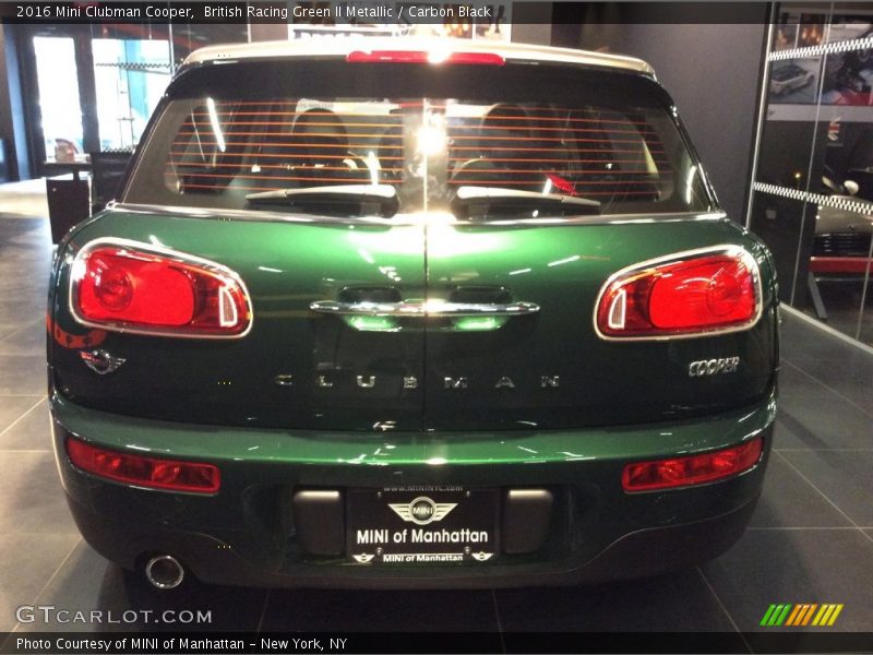 British Racing Green II Metallic / Carbon Black 2016 Mini Clubman Cooper