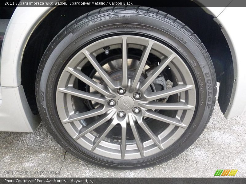Spark Silver Metallic / Carbon Black 2011 Subaru Impreza WRX Wagon