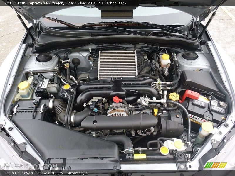 Spark Silver Metallic / Carbon Black 2011 Subaru Impreza WRX Wagon