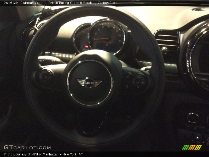 British Racing Green II Metallic / Carbon Black 2016 Mini Clubman Cooper