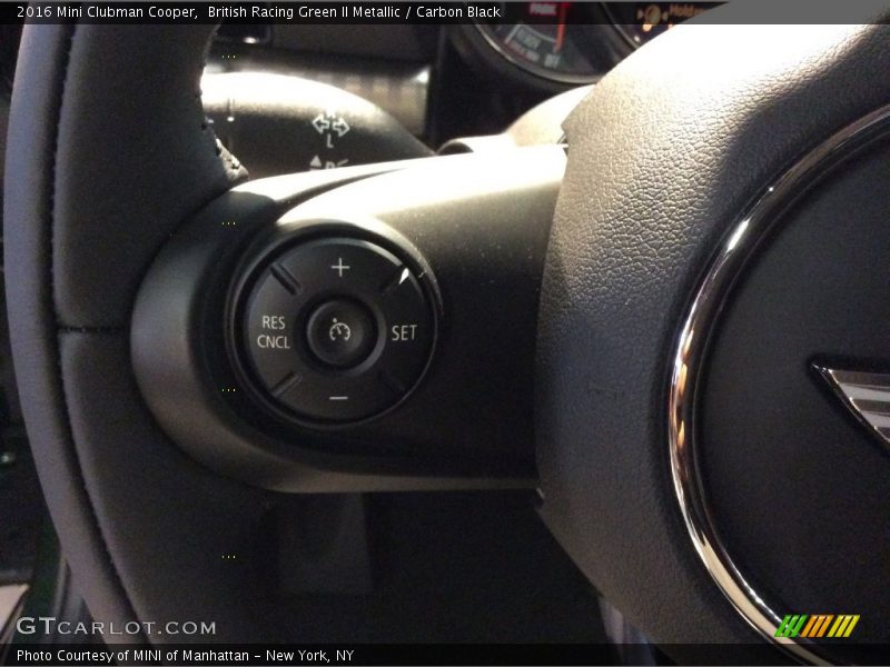 British Racing Green II Metallic / Carbon Black 2016 Mini Clubman Cooper