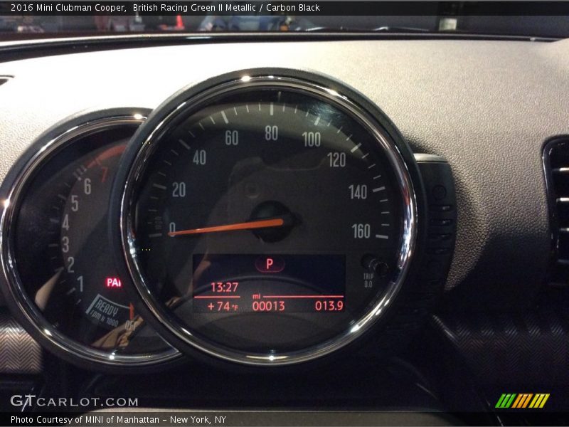British Racing Green II Metallic / Carbon Black 2016 Mini Clubman Cooper