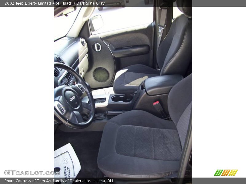 Black / Dark Slate Gray 2002 Jeep Liberty Limited 4x4