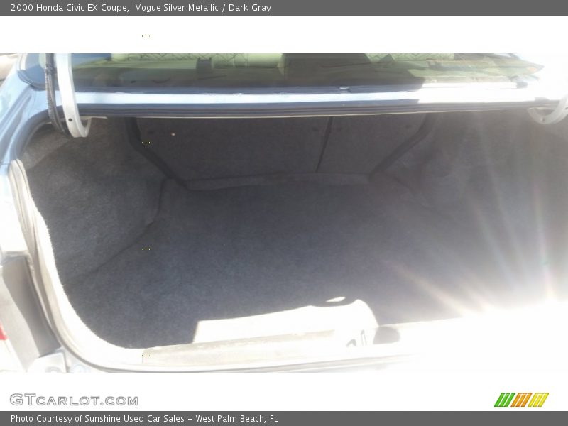 Vogue Silver Metallic / Dark Gray 2000 Honda Civic EX Coupe
