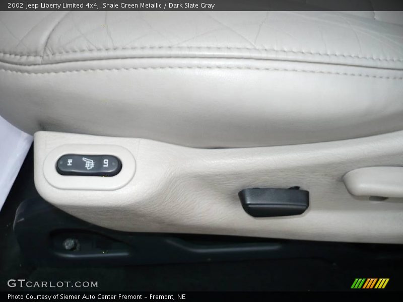 Shale Green Metallic / Dark Slate Gray 2002 Jeep Liberty Limited 4x4