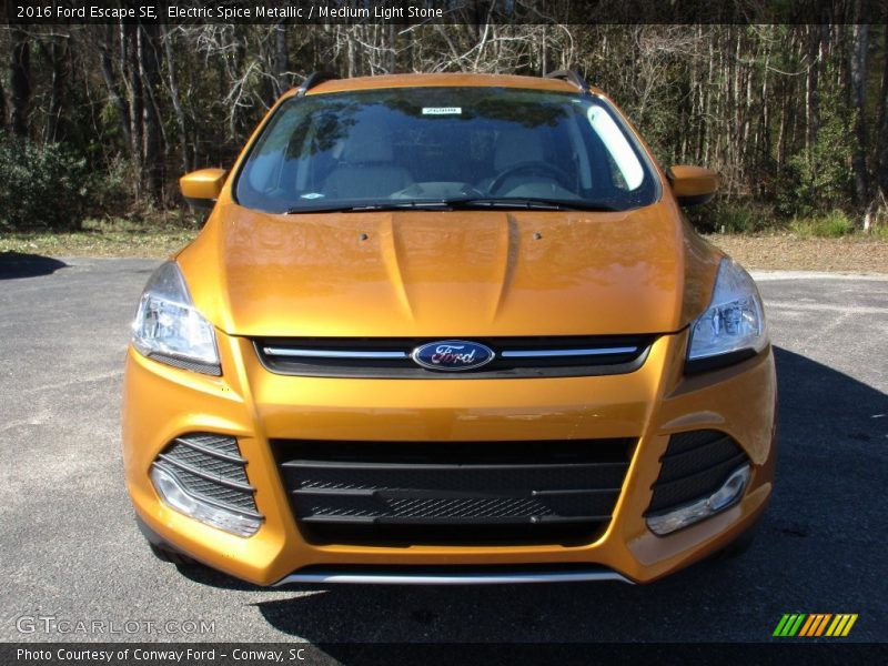 Electric Spice Metallic / Medium Light Stone 2016 Ford Escape SE
