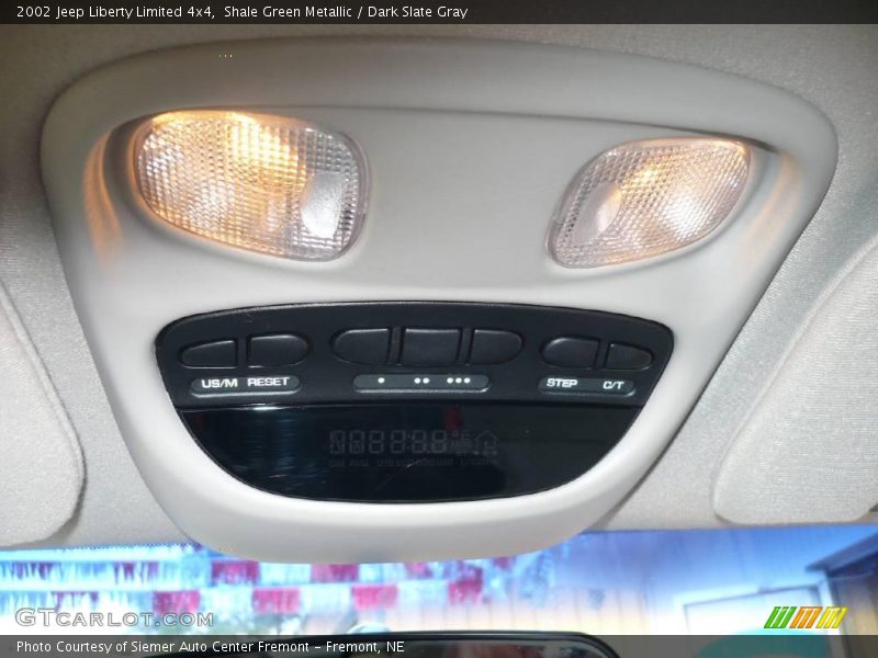 Shale Green Metallic / Dark Slate Gray 2002 Jeep Liberty Limited 4x4