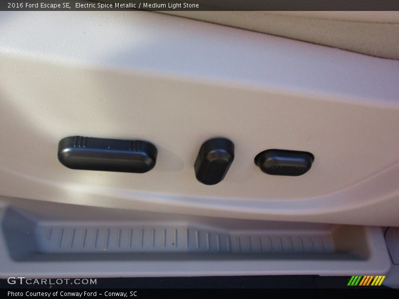 Electric Spice Metallic / Medium Light Stone 2016 Ford Escape SE