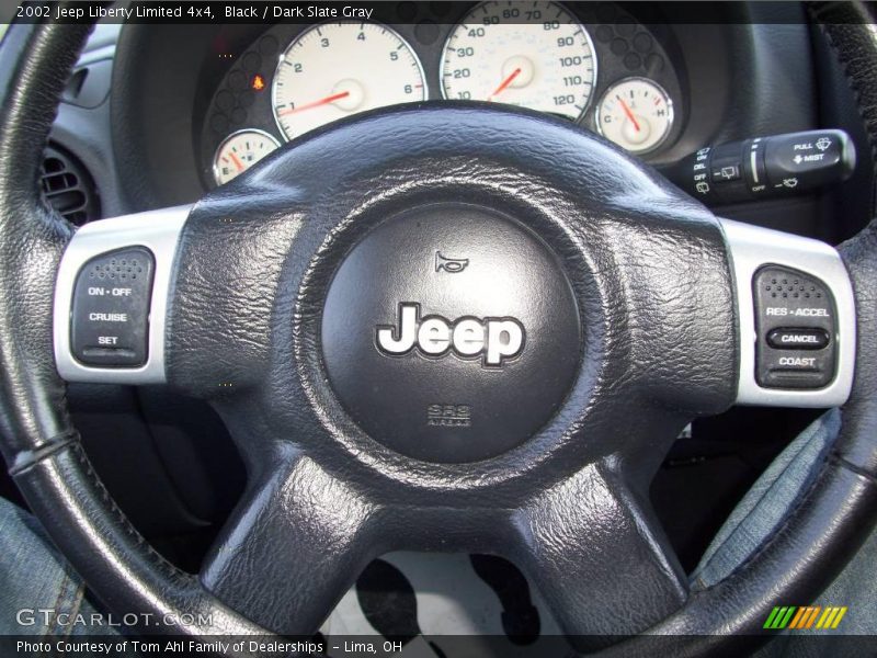 Black / Dark Slate Gray 2002 Jeep Liberty Limited 4x4