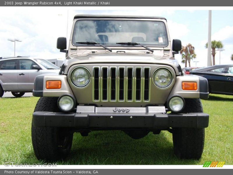 Light Khaki Metallic / Khaki 2003 Jeep Wrangler Rubicon 4x4