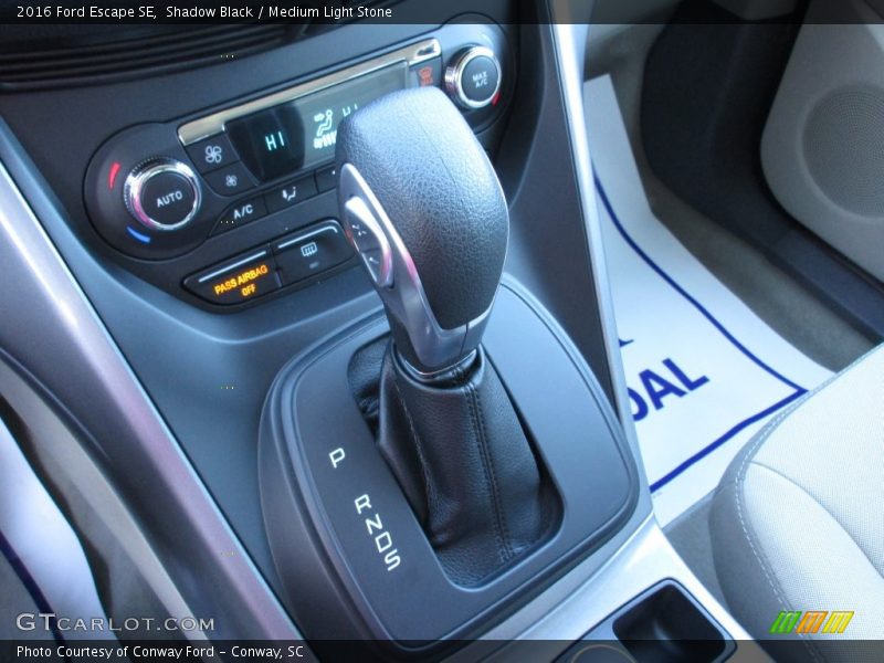 Shadow Black / Medium Light Stone 2016 Ford Escape SE