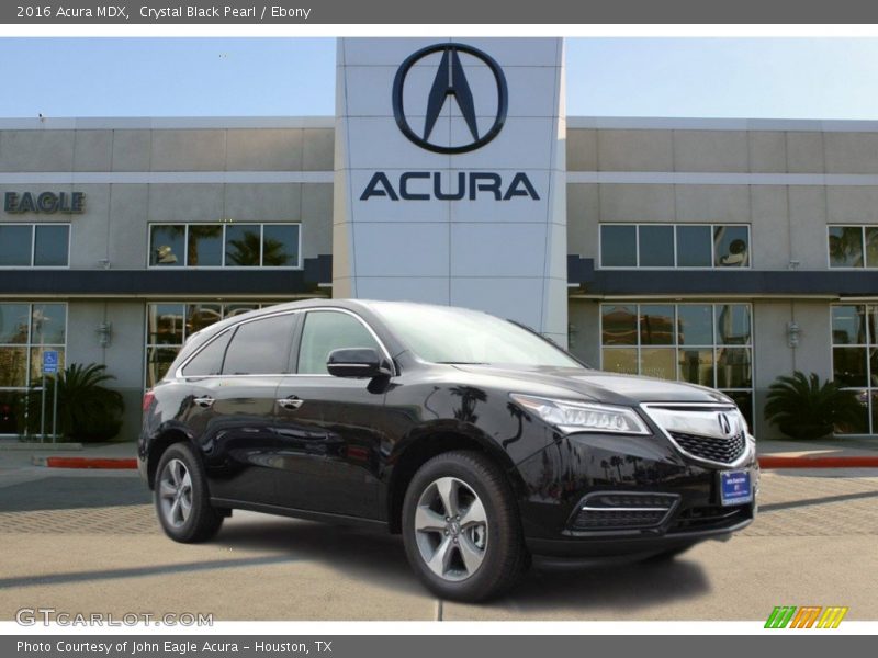 Crystal Black Pearl / Ebony 2016 Acura MDX