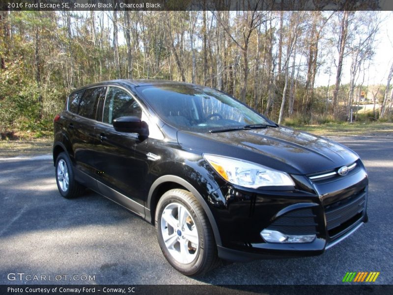 Shadow Black / Charcoal Black 2016 Ford Escape SE