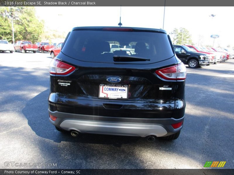 Shadow Black / Charcoal Black 2016 Ford Escape SE