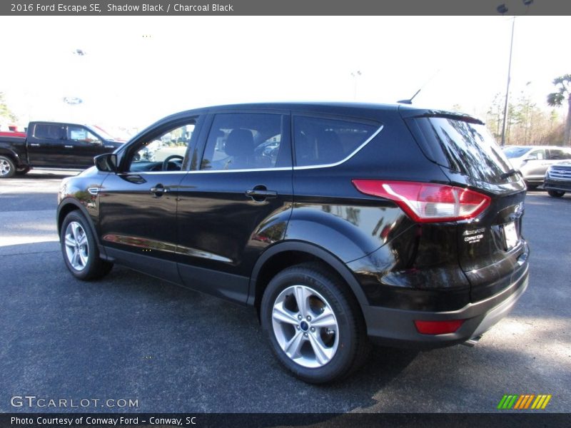 Shadow Black / Charcoal Black 2016 Ford Escape SE