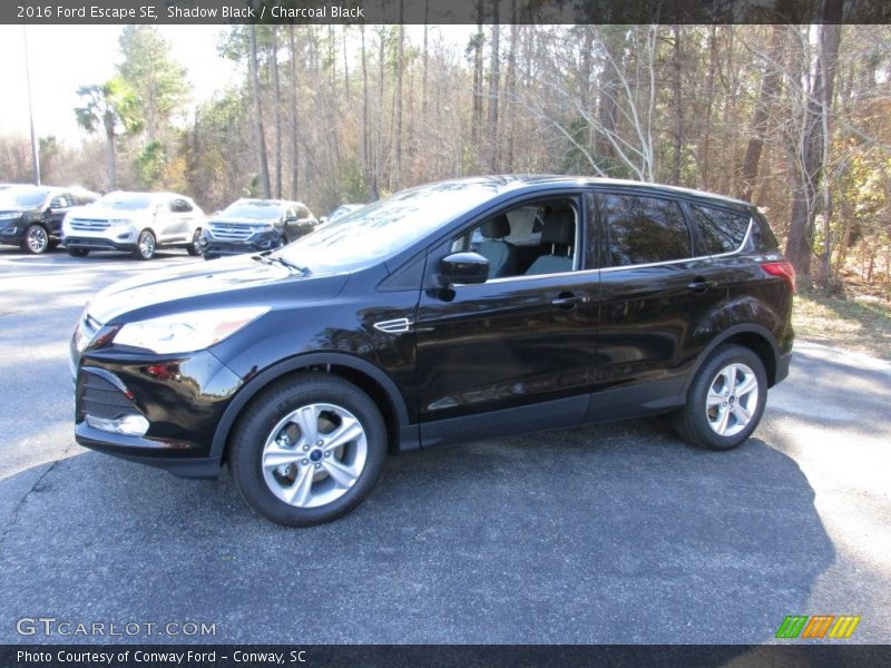 Shadow Black / Charcoal Black 2016 Ford Escape SE