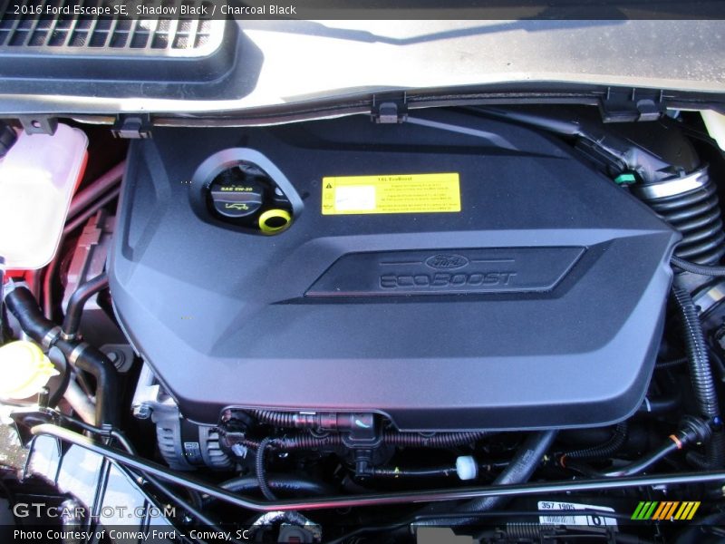 Shadow Black / Charcoal Black 2016 Ford Escape SE