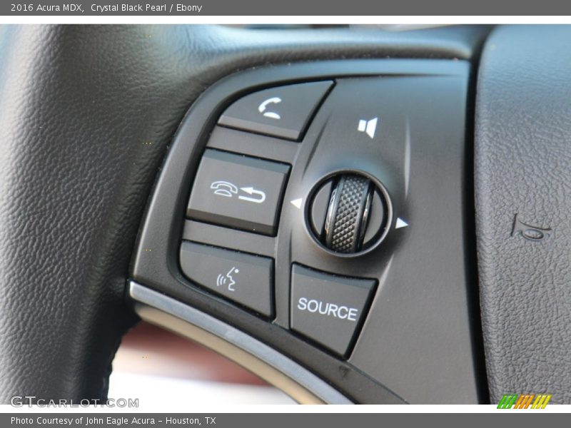Crystal Black Pearl / Ebony 2016 Acura MDX