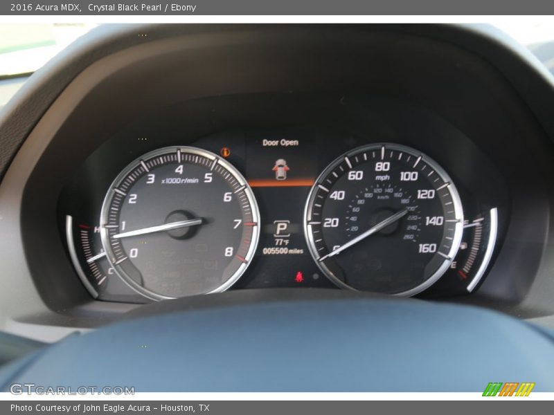 Crystal Black Pearl / Ebony 2016 Acura MDX