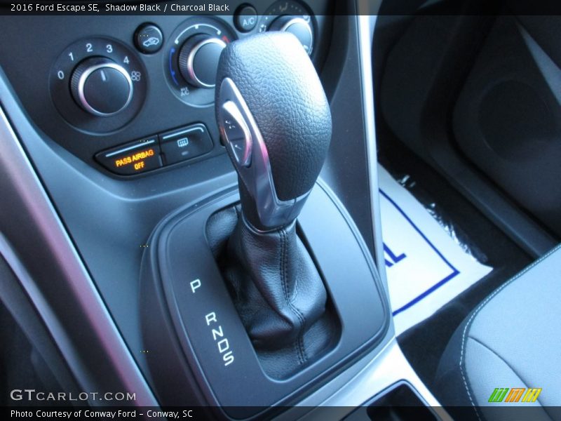 Shadow Black / Charcoal Black 2016 Ford Escape SE