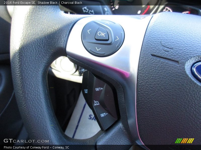 Shadow Black / Charcoal Black 2016 Ford Escape SE