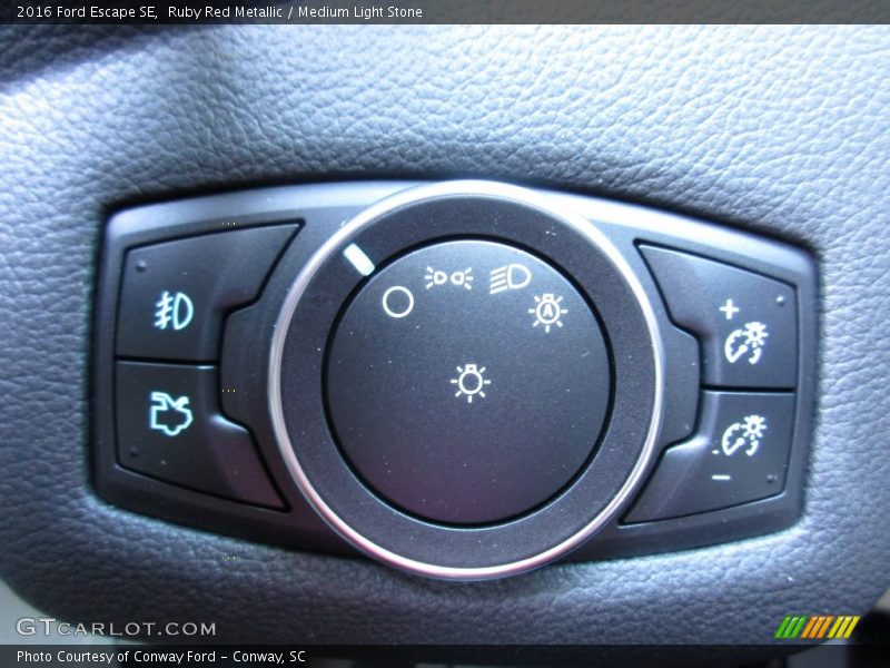 Ruby Red Metallic / Medium Light Stone 2016 Ford Escape SE