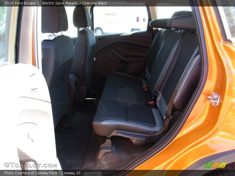 Electric Spice Metallic / Charcoal Black 2016 Ford Escape S