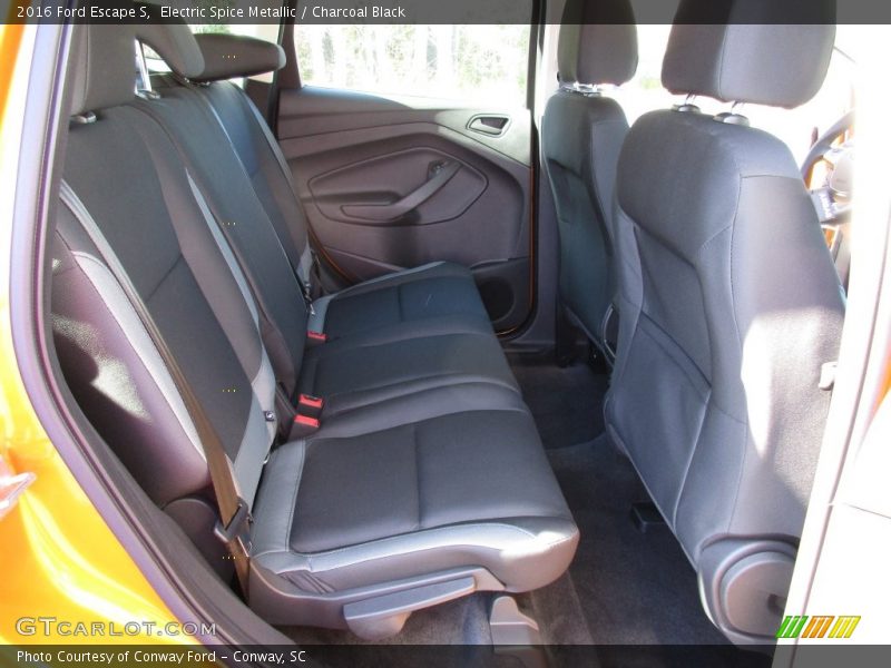 Electric Spice Metallic / Charcoal Black 2016 Ford Escape S